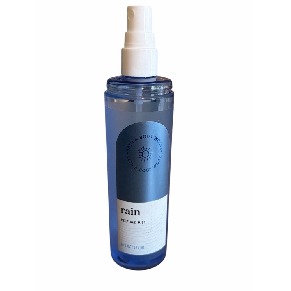 Bath & Body Works Rain Fragrance Mist Body Spray 6 OZ Blue